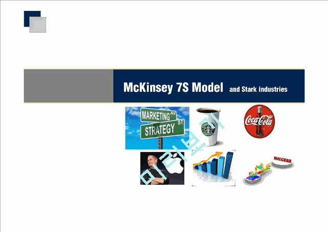 McKinsey 7S Model and Stark industries과 Product Line Analysis(제품라인분석)   (3 )
